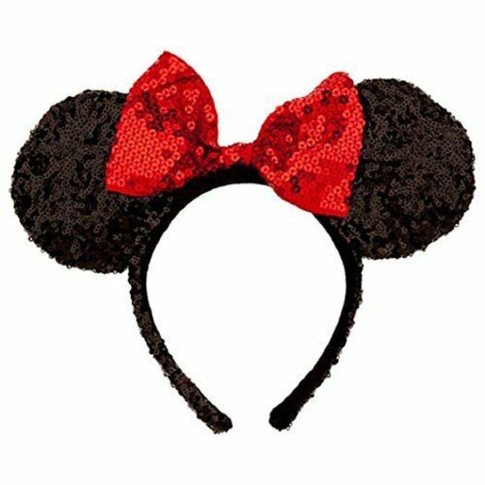 Disney Minnie Ears Red Black